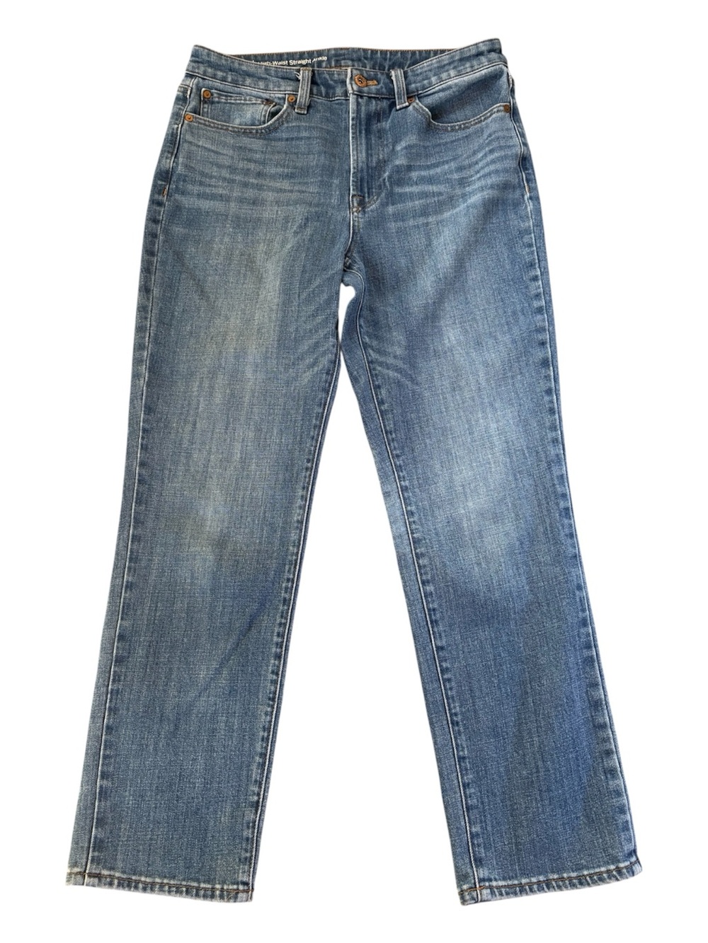 Talbots Flawless High Waist Straight Ankle Jeans. Size 6